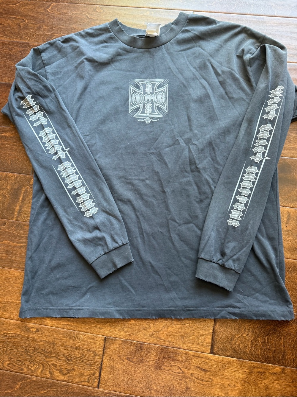 West Coast Choppers Black Long Sleeve Graphic Tee